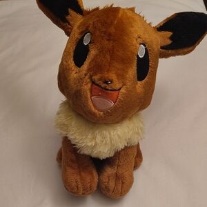 Pokemon Build A Bear Eevee Plush Large Great Condition